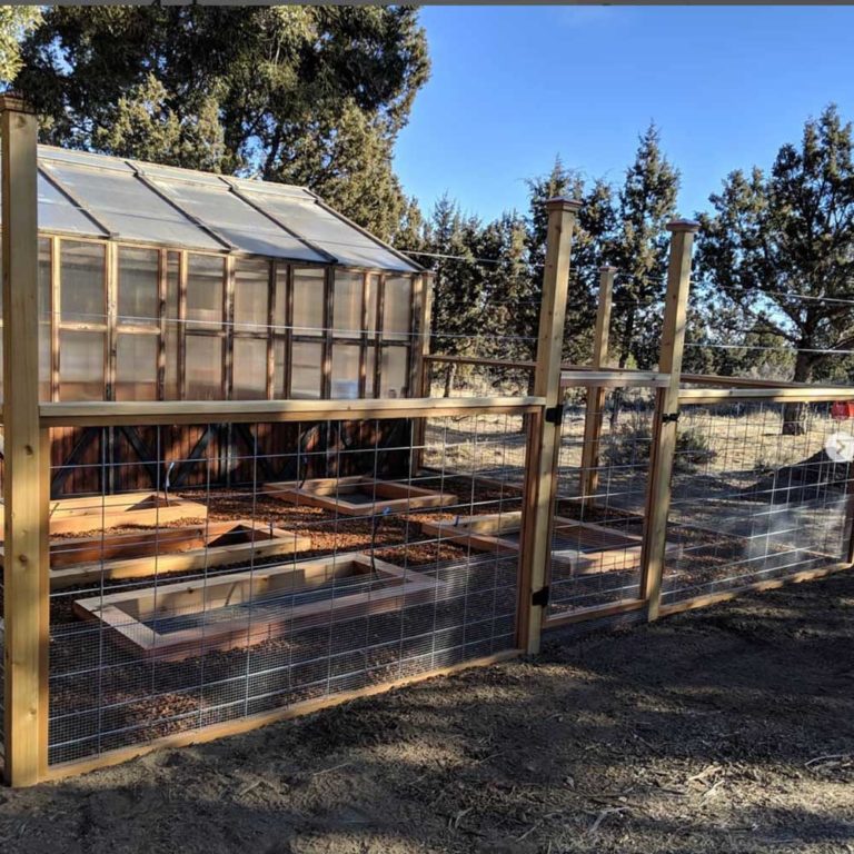 Greenhouse and Fencing Installation Little Canyon Landscaping
